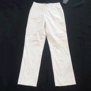 White Lined Pants